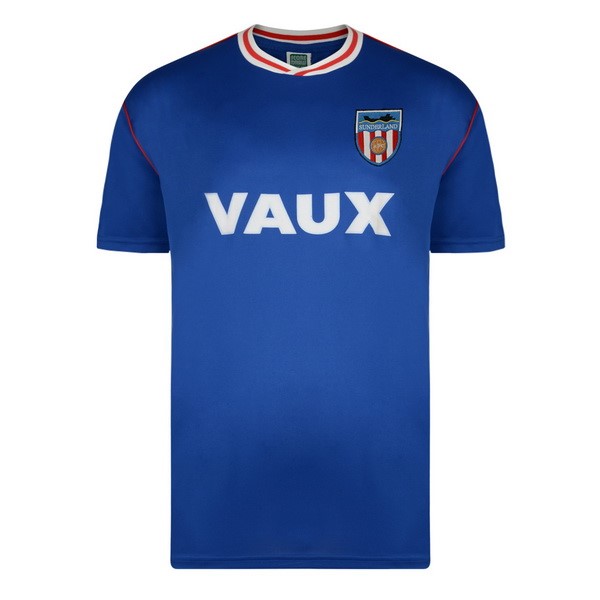 Tailandia Camiseta Sunderland 2ª Kit Retro 1988 1991 Azul